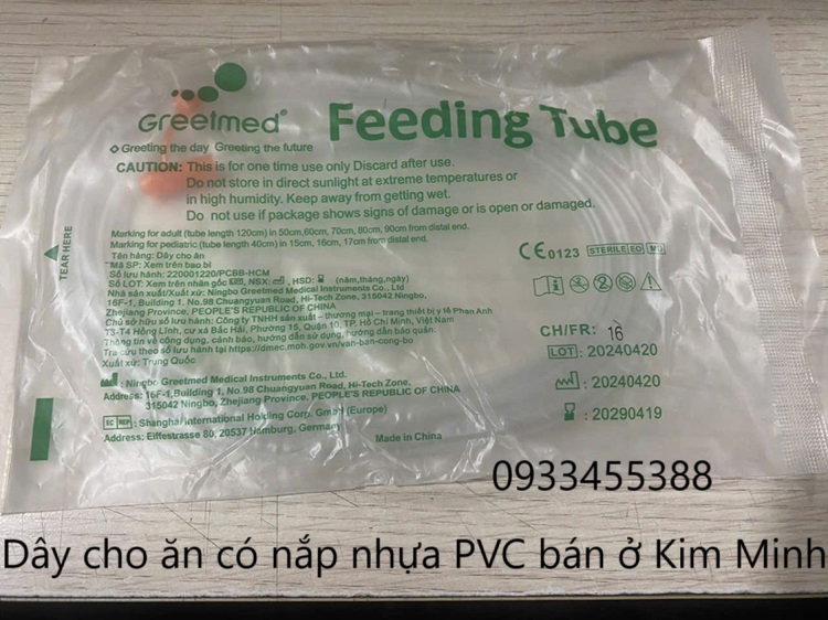 Bán dây cho ăn có nắp bằng nhựa PVC dùng cho người lớn trẻ em