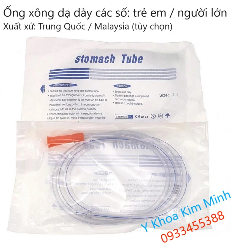 Địa chỉ bán ống xông dạ dày người bệnh stomach tube ở Tp.HCM